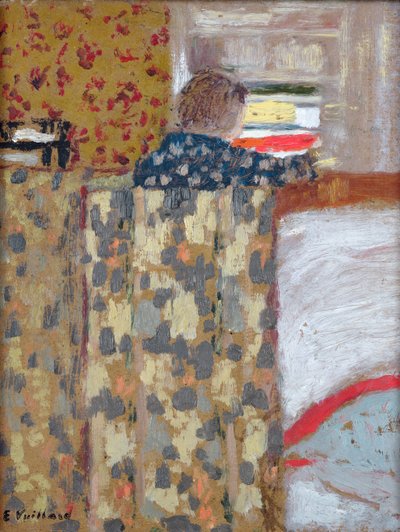 Der Wäscheschrank, c.1893-95 von Edouard Vuillard